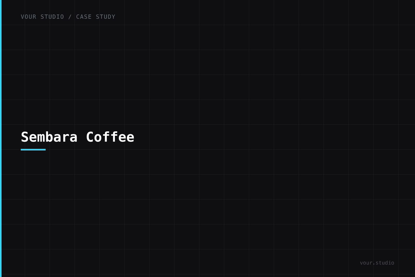 Tampilan project Sembara Coffee